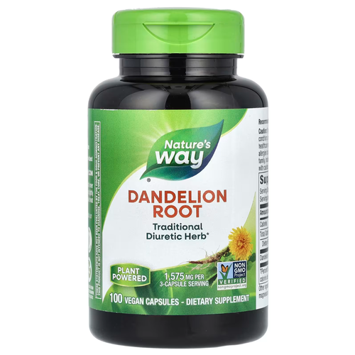 ���� Nature's Way, dandelion root, ������ ����������, 525 ��, 100 ��������� ������, ������ ������