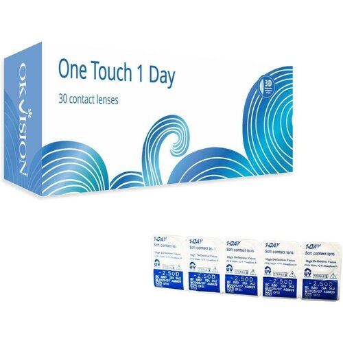    OKVision One Touch 1 Day, 30 ., R 8,6, D -3,75, 1 .   -     , -  