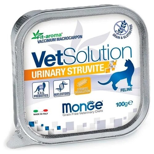  Monge VetSolution Cat Urinary Struvite,       ,  6  100    -     , -,   
