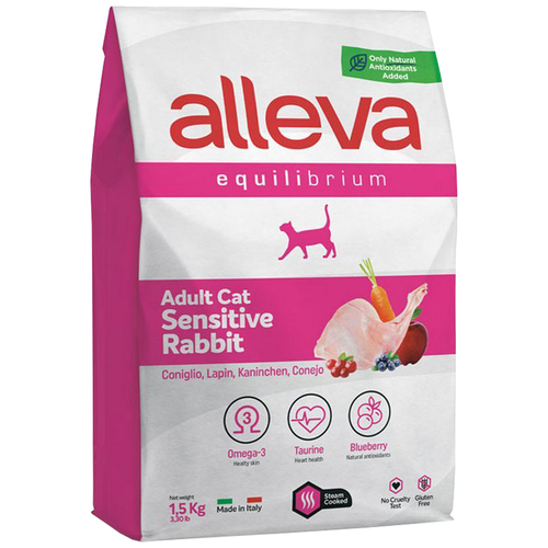  ALLEVA EQUILIBRIUM CAT   Adult Sensitive Rabbit /    0,4  1066 ,   -     , -,   