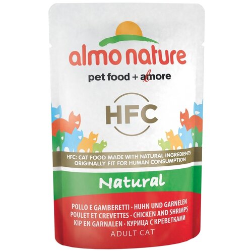  Almo Nature         (HFC - Natural - Chicken and Shrimps) 5802 | Classic Nature - Chicken Shrimps 0,055  20055   -     , -,   
