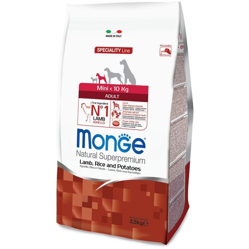 Monge Dog Monoprotein Mini           2,5  1549 .   -     , -,   