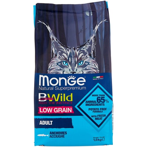    Monge BWild Cat Anchovies      - 10    -     , -,   