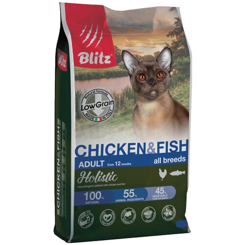  Blitz    ,   BCD09-1-00400 | Holistic Chicken Fish Cat All Breeds, 0,4  (2 )
