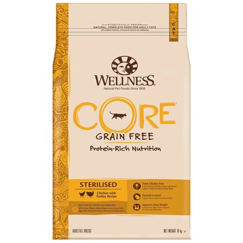       Wellness CORE Grain Free Cat Sterilised    , 4    -     , -,   
