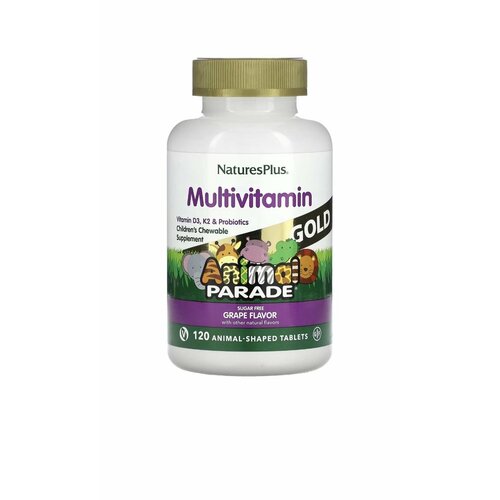      NATURESPLUS Multivitamin Animal Parade Gold 120  ()   -     , -  