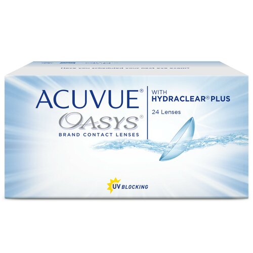    ACUVUE OASYS with HYDRACLEAR PLUS, 24 ., R 8,8, D +2,25   -     , -  