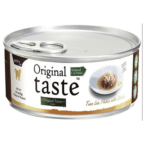  Pettric  Pettric Original Taste -      / Tuna Loin Flakes with Chicken in Sauce 70    -     , -,   