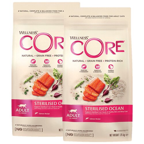  CORE ORIGINAL CAT ADULT STERILISED           (1,75 + 1,75 )