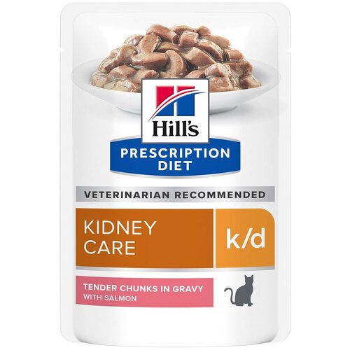   Hill's Prescription Diet k/d Kidney Care Salmon ( )  ,    ,  , 85  x 12    -     , -,   