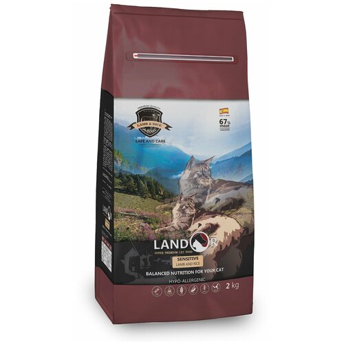  LANDOR CAT ADULT SENSITIVE LAMB & RICE           (10 )   -     , -,   