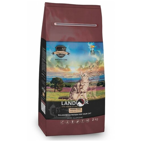  LANDOR GRAIN FREE FOR CATS HAIRBALL&WEIGHT CONTROL -              (10 )   -     , -,   