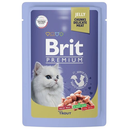      Brit Premium Trout Fillets in Jelly 85  (  )   -     , -,   
