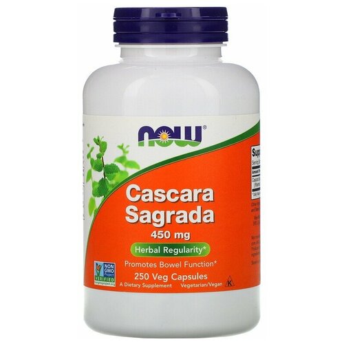  NOW Cascara Sagrada 450 mg 250     -     , -  