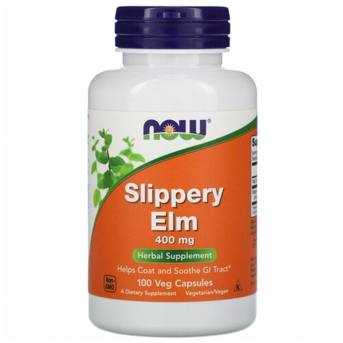  NOW Slippery Elm 400 mg -   100     -     , -  