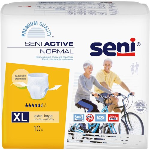   -     Seni ACTIVE NORMAL extra large ( 120-160 ), 10 .   -     , -  