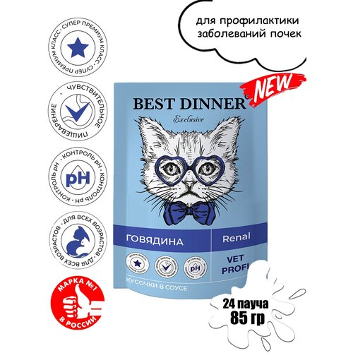   Best Dinner Exclusive Vet Profi Renal       , 24  85