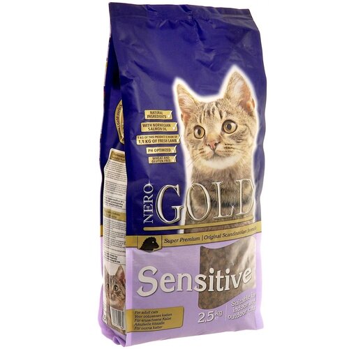  NERO GOLD CAT ADULT SENSITIVE        (2,5 + 2,5 )   -     , -,   