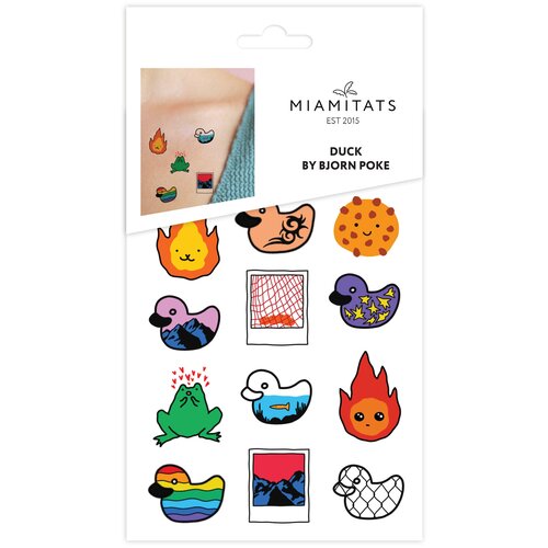  MIAMITATS    Duck by Bjorn Poke (mini)   -     , -  