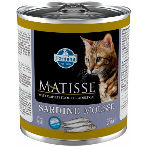    Farmina Matisse Sardine Mousse       300    -     , -  