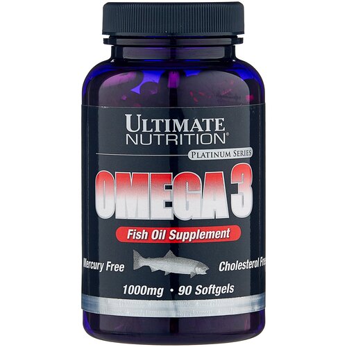 ���� Ultimate Nutrition Omega 3 1000 ��. (90 ����), ������ ������