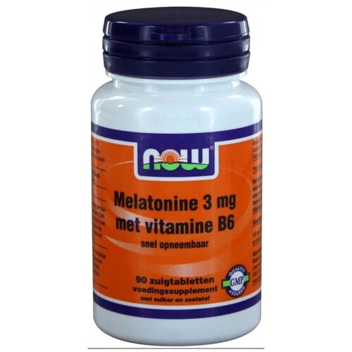   NOW Melatonin 3  + B6, 90 .   -     , -  