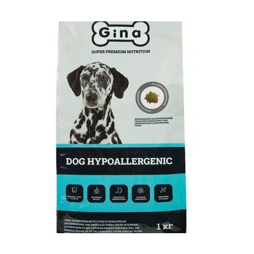      Gina Dog Hypoallergenic , , ,  1    -     , -,   