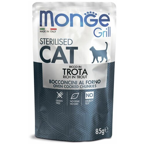  Monge Grill Cat Adult      85   28   -     , -,   