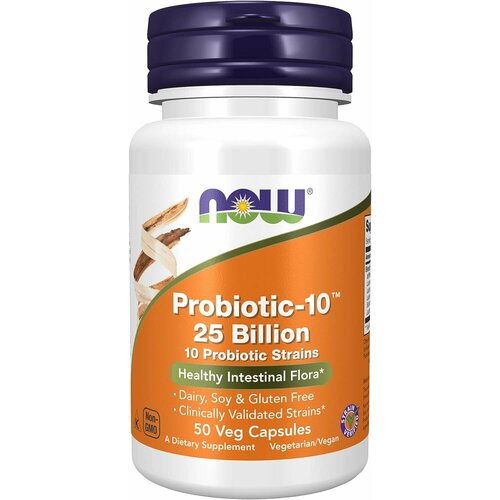  NOW Probiotic-10 25 Billion 50  /  -10 25  50    -     , -  