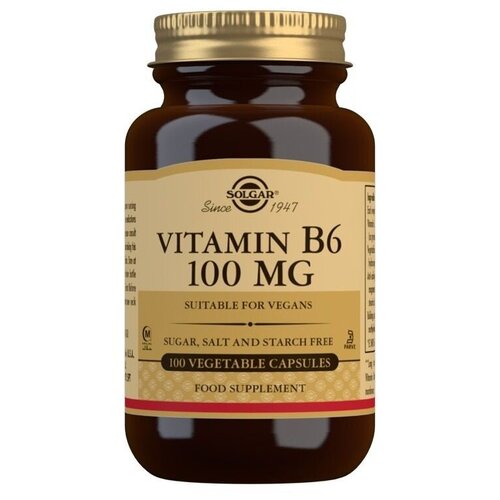  Solgar Vitamin B-6 Piridoxine HCI 100  ( -6 ) 100   (Solgar)   -     , -  