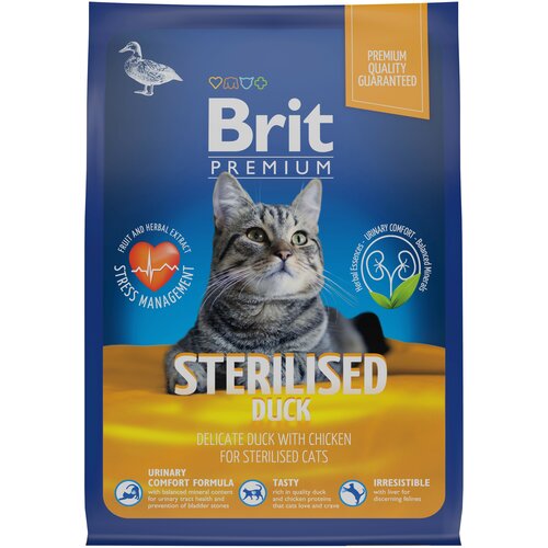      Brit Premium Cat Duck & Chicken         0,8    -     , -,   