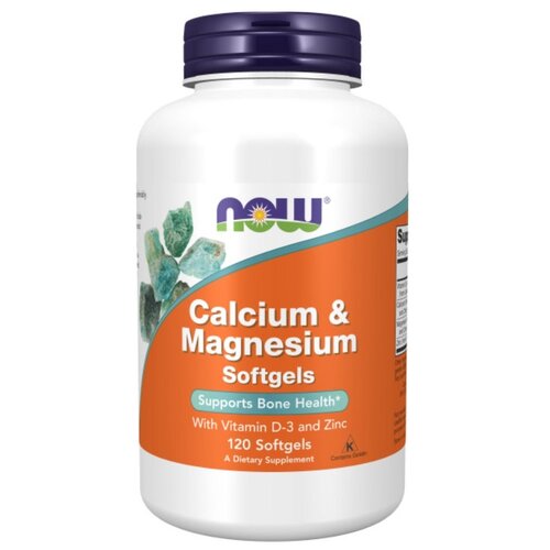 ���� ������� NOW Calcium & Magnesium with Vitamin D3 and Zinc, 361 �, 120 ��., ������ ������
