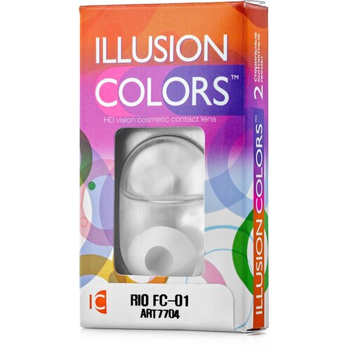    ILLUSION olors Rio, 2 ., R 8,6, D 0, fc-01,  