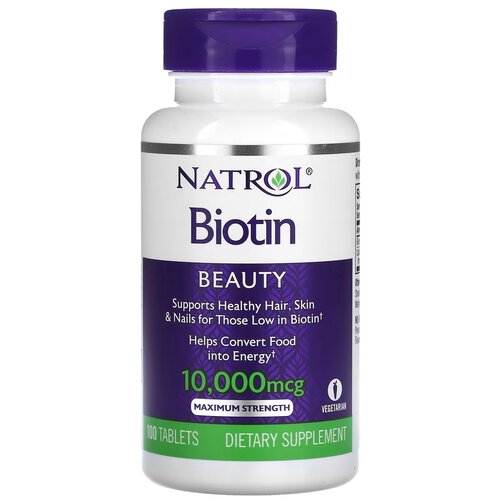   Natrol Biotin 10000 , 80 , 10000 , 100 .   -     , -  