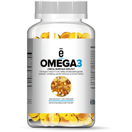 ���� ������ Omega 3 ����., 500 ��, 240 ��., ������ ������