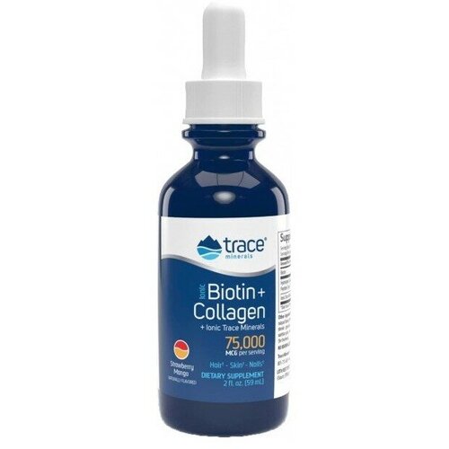  Trace Minerals Liquid Ionic Biotin+Collagen 59   -     , -  