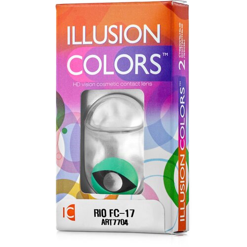    ILLUSION olors Rio, 2 ., R 8,6, D 0, fc-17   -     , -  