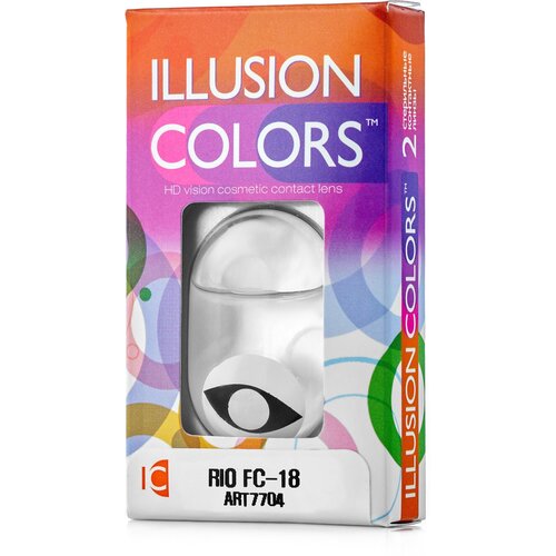    ILLUSION olors Rio, 2 ., R 8,6, D 0, fc-18   -     , -  