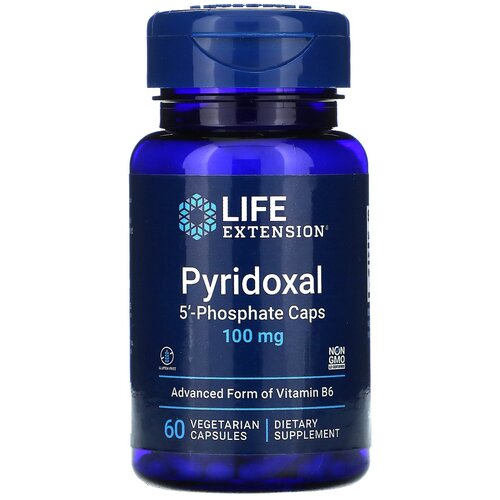  Life Extension Pyridoxal 5'-Phosphate, 40 , 100 , 60 .   -     , -  