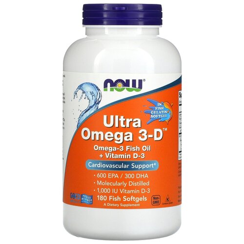   NOW Ultra Omega 3-D 600/300, 480 , 1200 , 180 .   -     , -  