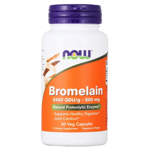   NOW Bromelain, 500 , 60 .   -     , -  