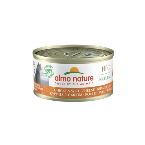  Almo Nature         75. (HFC - Natural - Chicken with Cheese) 9083H | Legend HFC Adult Cat Chicken Cheese, 0,07  (18 )   -     , -,   