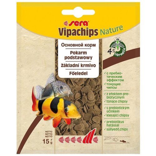 ���� ����� ����  ���  ���, ������������ Sera Vipachips Natural, 10 ��, 15 �, ������ ������