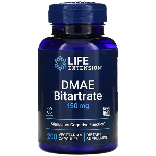   Life Extension DMAE Bitartrate, 110 , 150 , 200 .   -     , -  