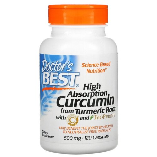   Doctor's Best High Absorption Curcumin with C3 Complex and BioPerine 500 , 120 , 500 , 120 .   -     , -  