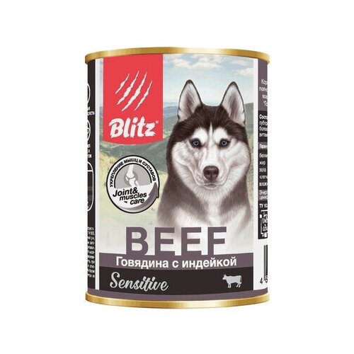  Blitz   ,   BDW03-1-00400 | Sensitive Dog Beef Turkey, 0,4  (10 )   -     , -,   