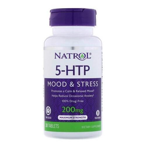   Natrol 5-HTP Time Release, 200 , 30 .   -     , -  