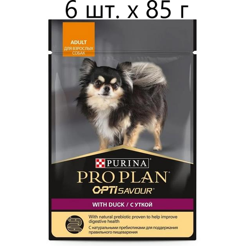      Purina Pro Plan OptiSavour adult with duck, , , 6 .  85  (    )   -     , -  