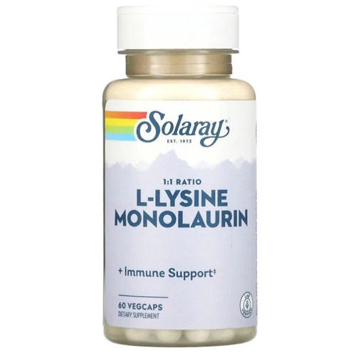   Solaray L-Lysine Monolaurin 1:1 Ratio, 90 , 60 .   -     , -  