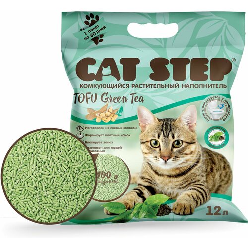    Cat Step Tofu Green Tea, 12, 1 .   -     , -  